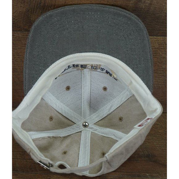 Vintage Notre Dame Fighting Irish University Square Strapback Hat Made in USA - Picture 7 of 9